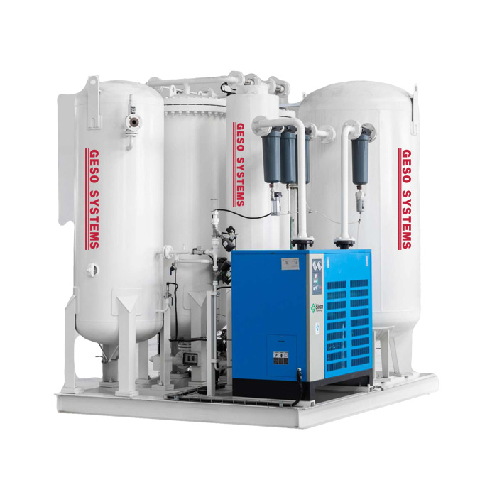 Βιομηχανική γεννήτρια οξυγόνου PSA υψηλής καθαρότητας